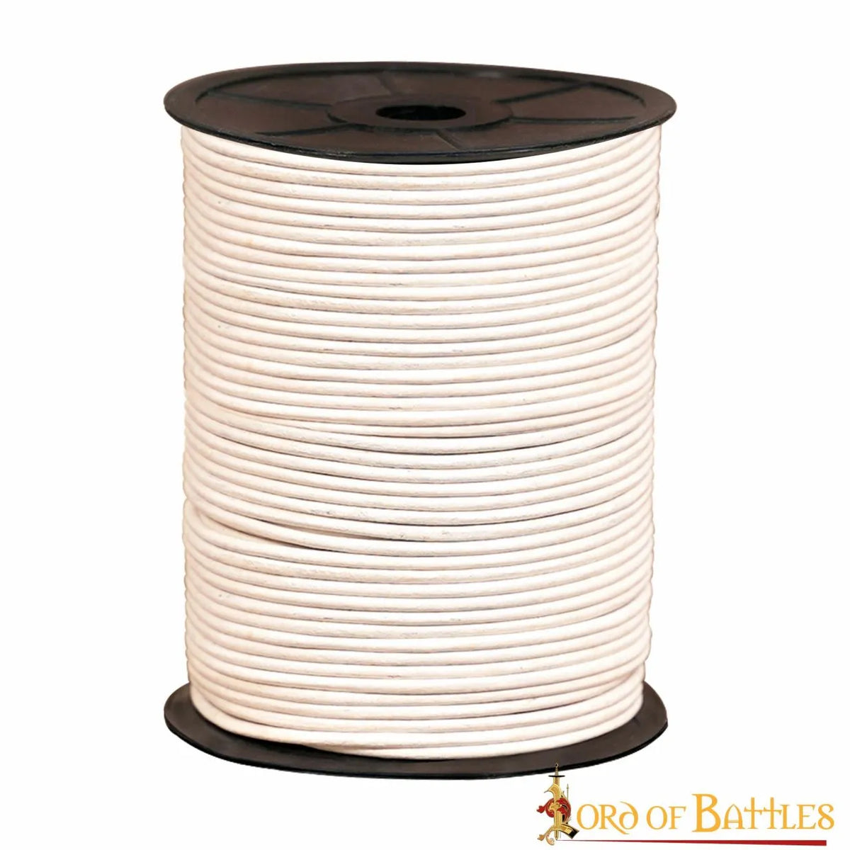 White leather lace, 100 metres