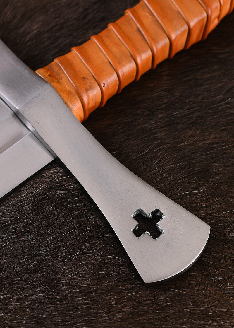 Épée à deux mains Shrewsbury du 15ème siècle, semi-tranchant