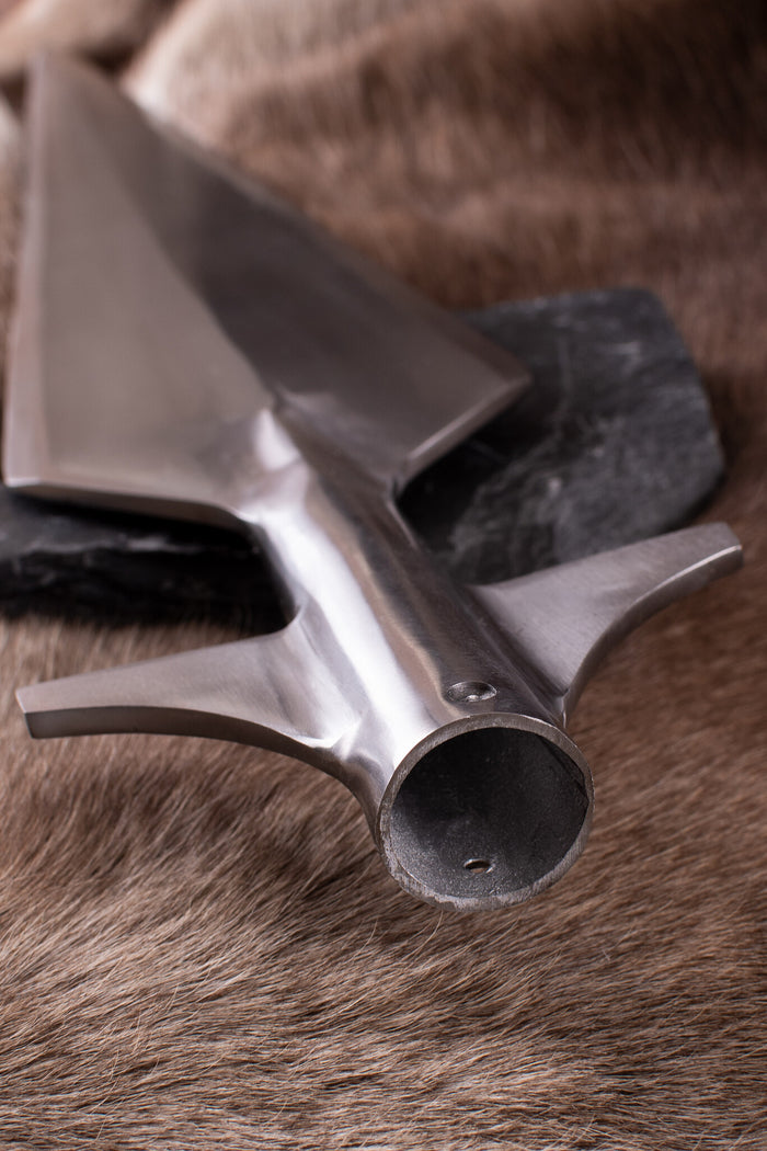 15th century winged lance, Bohemian earspoon, semi-sharp