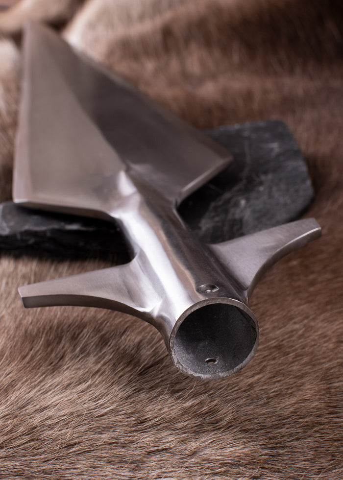 15th century winged lance, Bohemian earspoon, semi-sharp