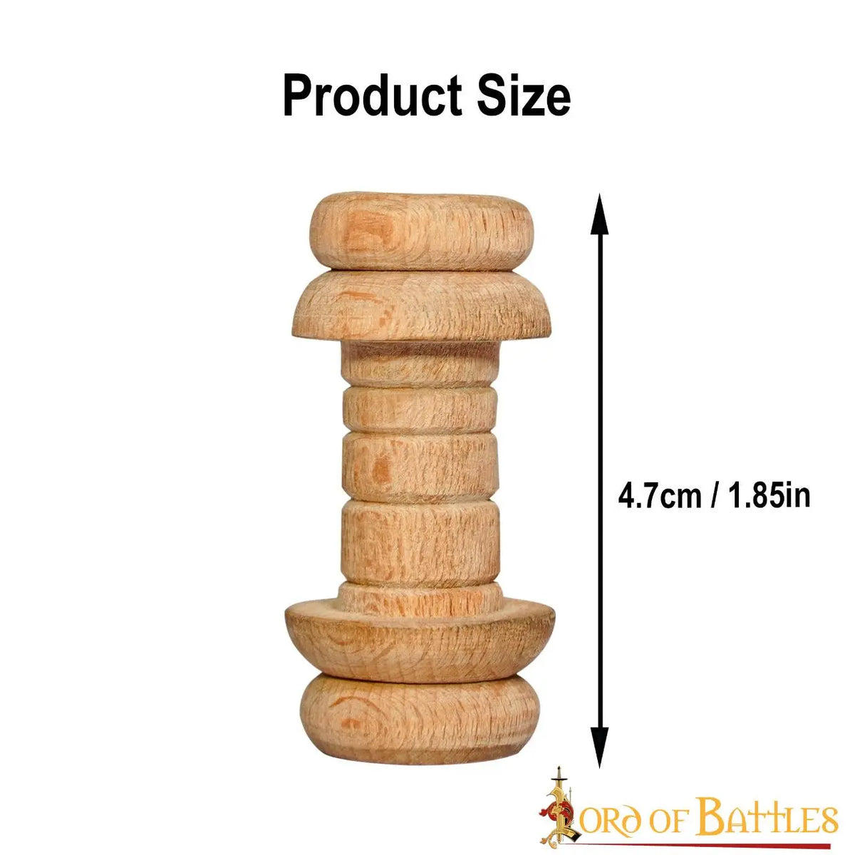 Medieval thread spool, wide