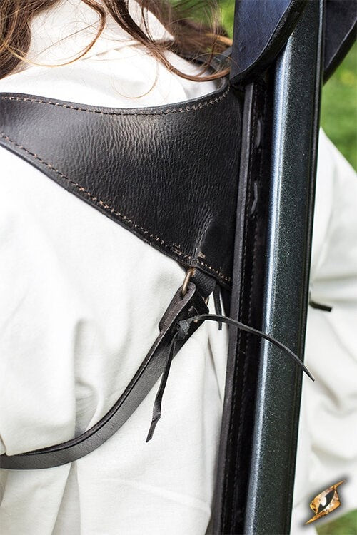 LARP back scabbard Sky Hook, brown