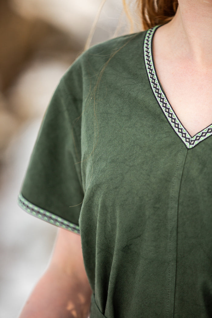 Valkyrie tunic Brynhild, green