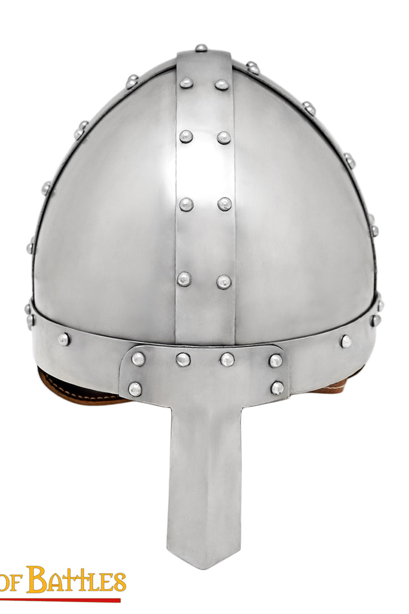 Spangenhelm del siglo IX, tipo casco nasal, 2 mm (battle-ready)