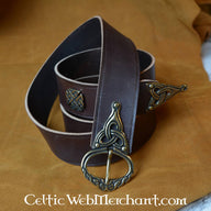 Belt Borre style deluxe, 165 cm, brown