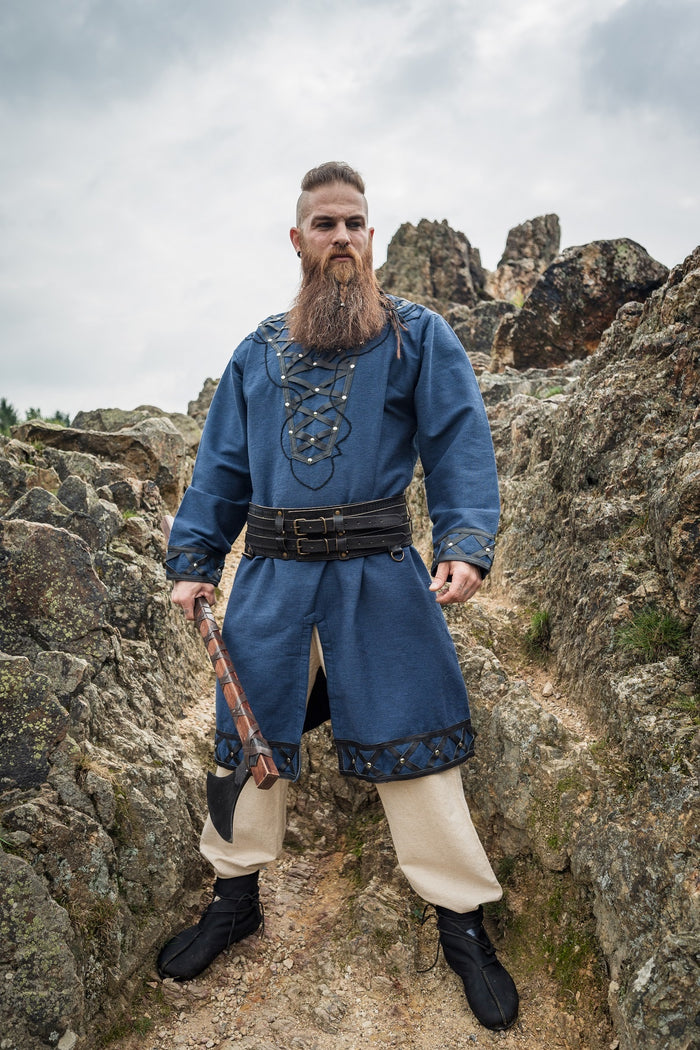 Tunic Viking Jarl Ragnvald, blue
