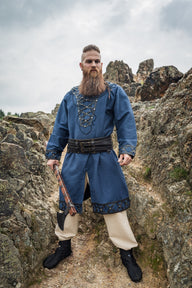 Tunic Viking Jarl Ragnvald, blue