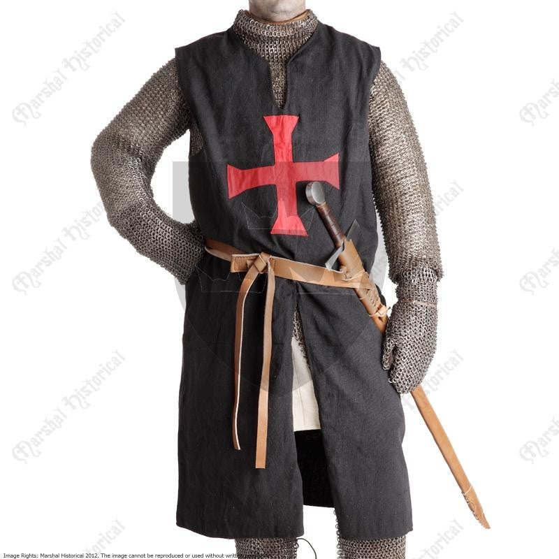 Templar sergeant surcoat, black