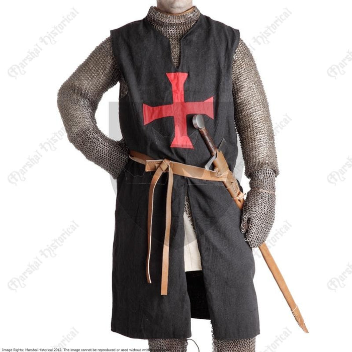 Templar sergeant surcoat, black