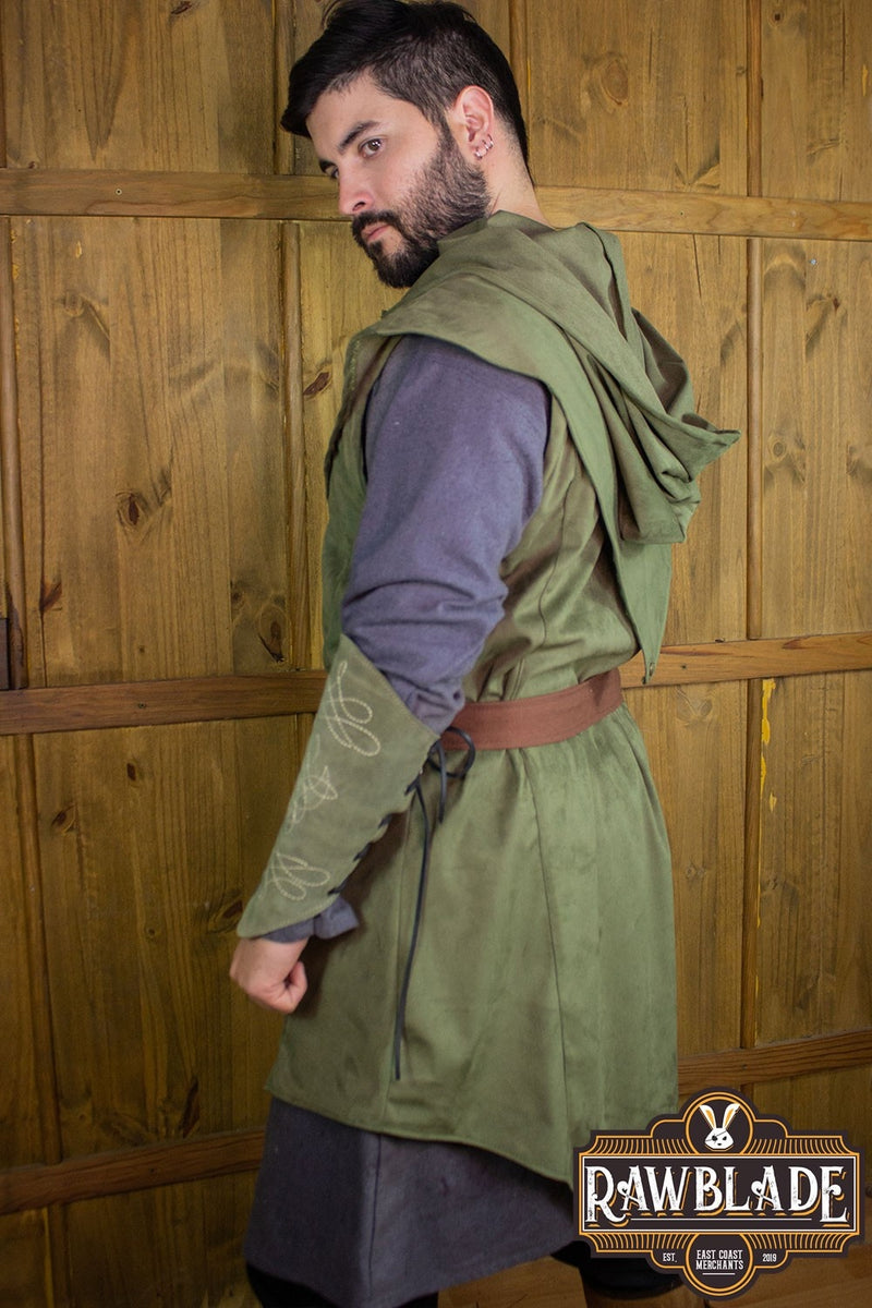 Túnica Karanthir de ante – verde