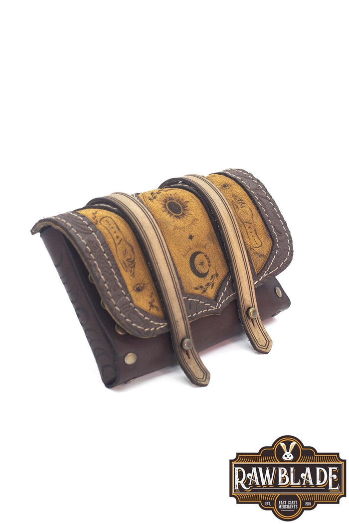Incantation Tarot Pouch and Deck - Brown