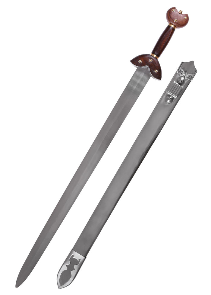 Gallic La Tène sword Marne, semi-sharp