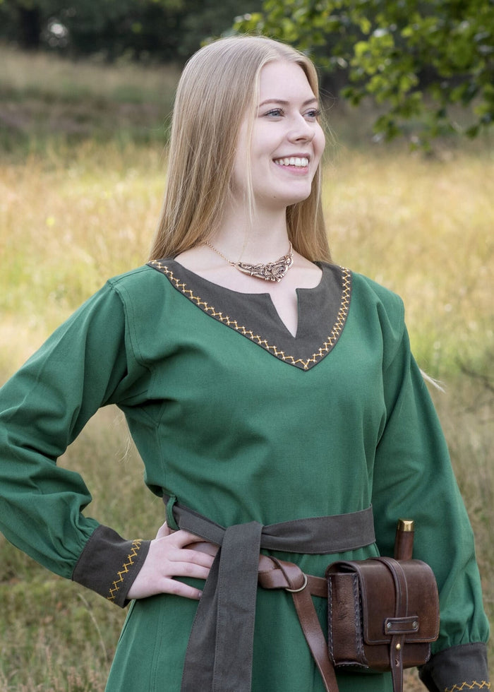 Viking Dress Jona, green