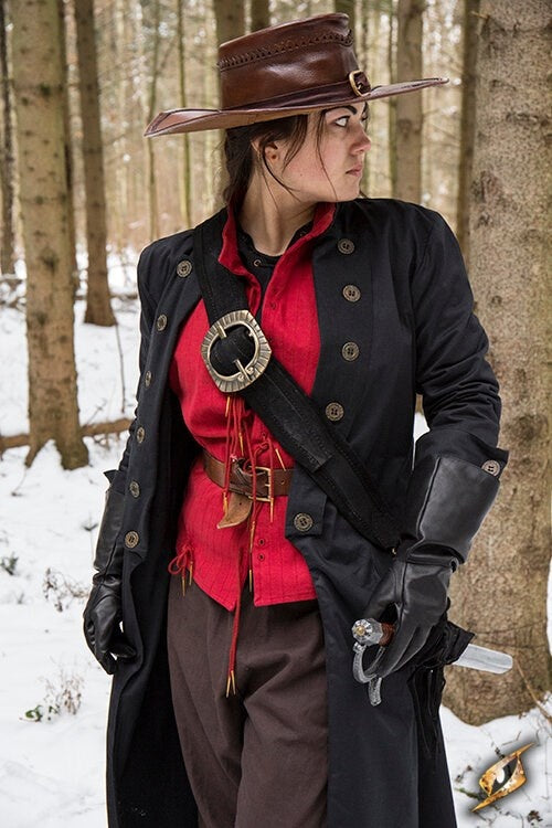 Pirate baldric, black