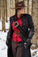 Pirate baldric, black