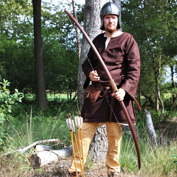 Marksman hand-bow, 58" (147 cm) dark brown 40 lbs