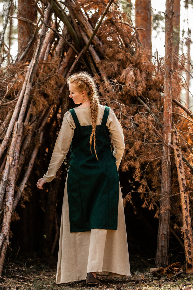 Hangeroc Frigg, groen, wolmix