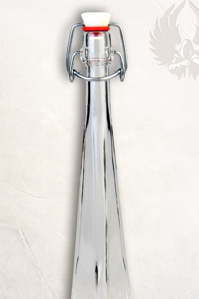 Glass bottle triangular 40 ml