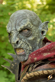 Orc mask blue