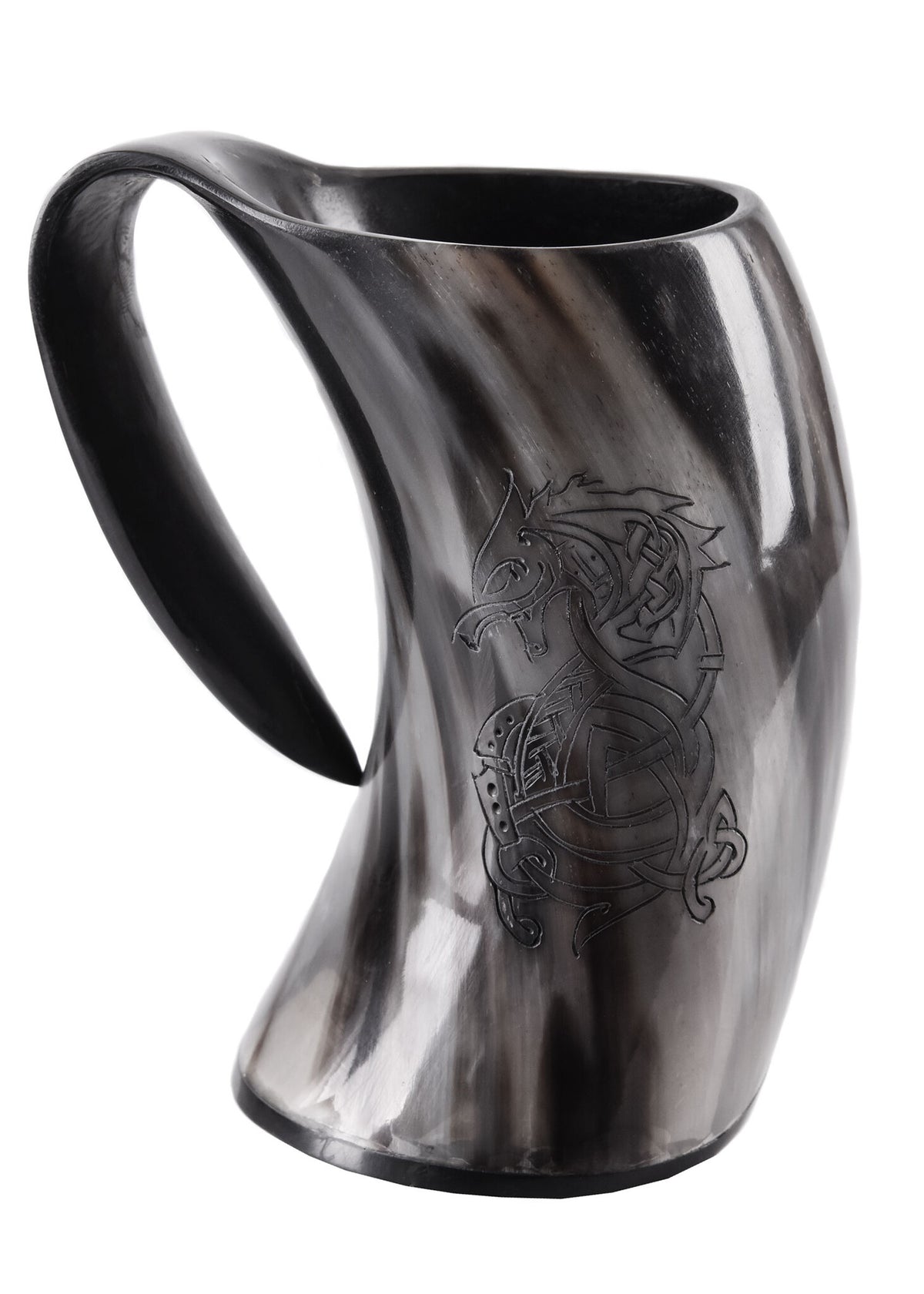 Horn cup, Fenrir wolf, 650-1000 ml