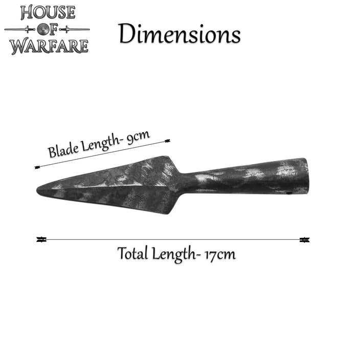 Viking spearhead, semi-sharp