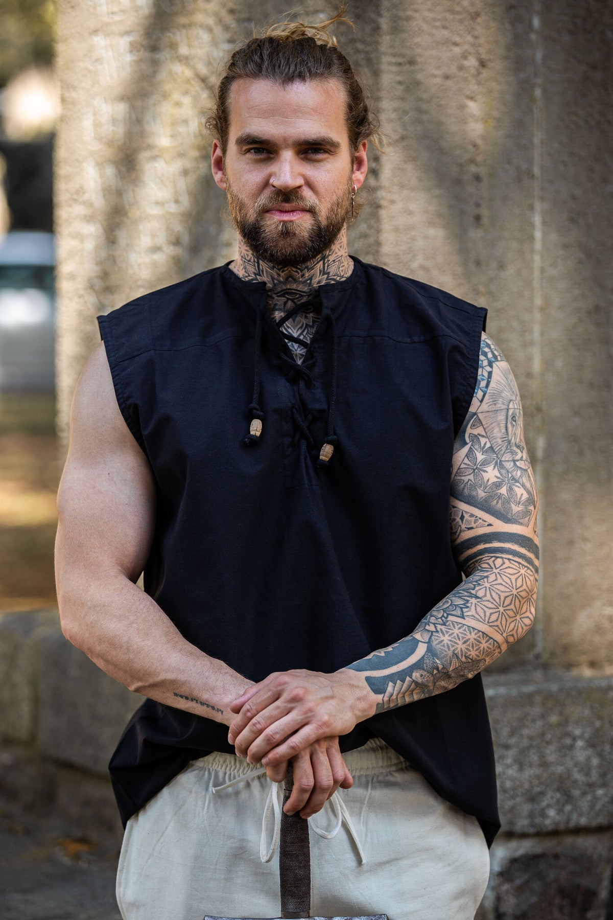 Pirate shirt Jean, black