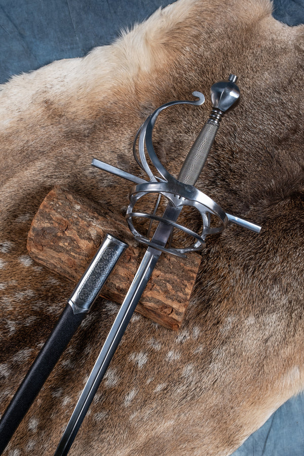 Italian rapier 17th century, semi-sharp