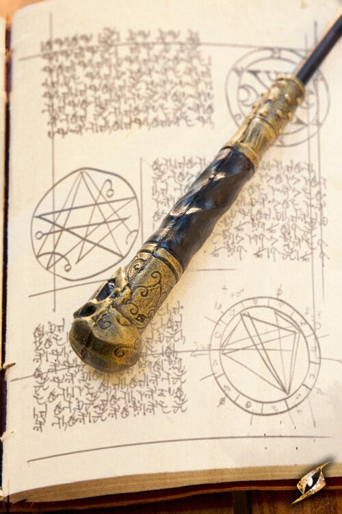 Wand Necronomicon, black