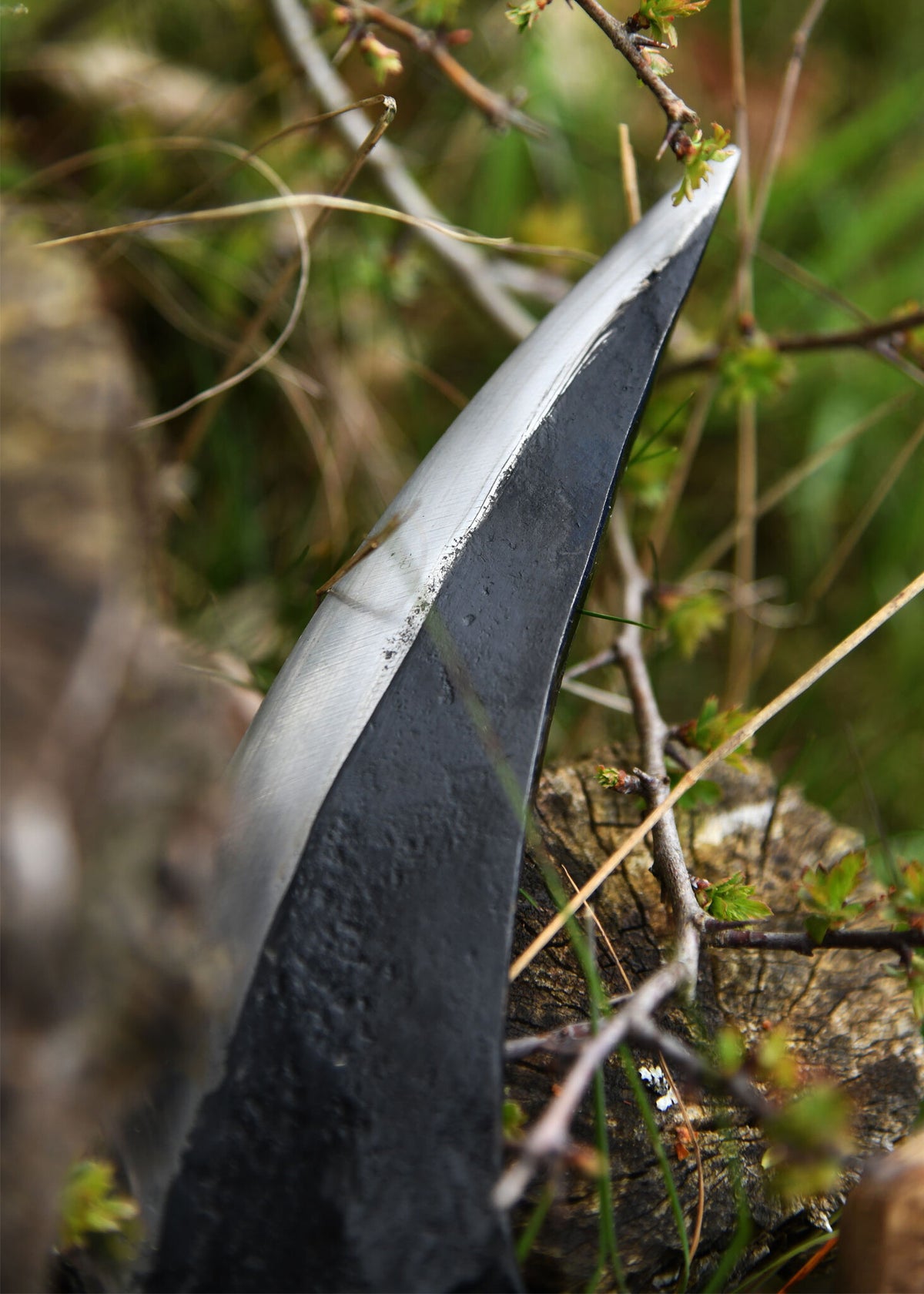 15th century voulge, semi-sharp
