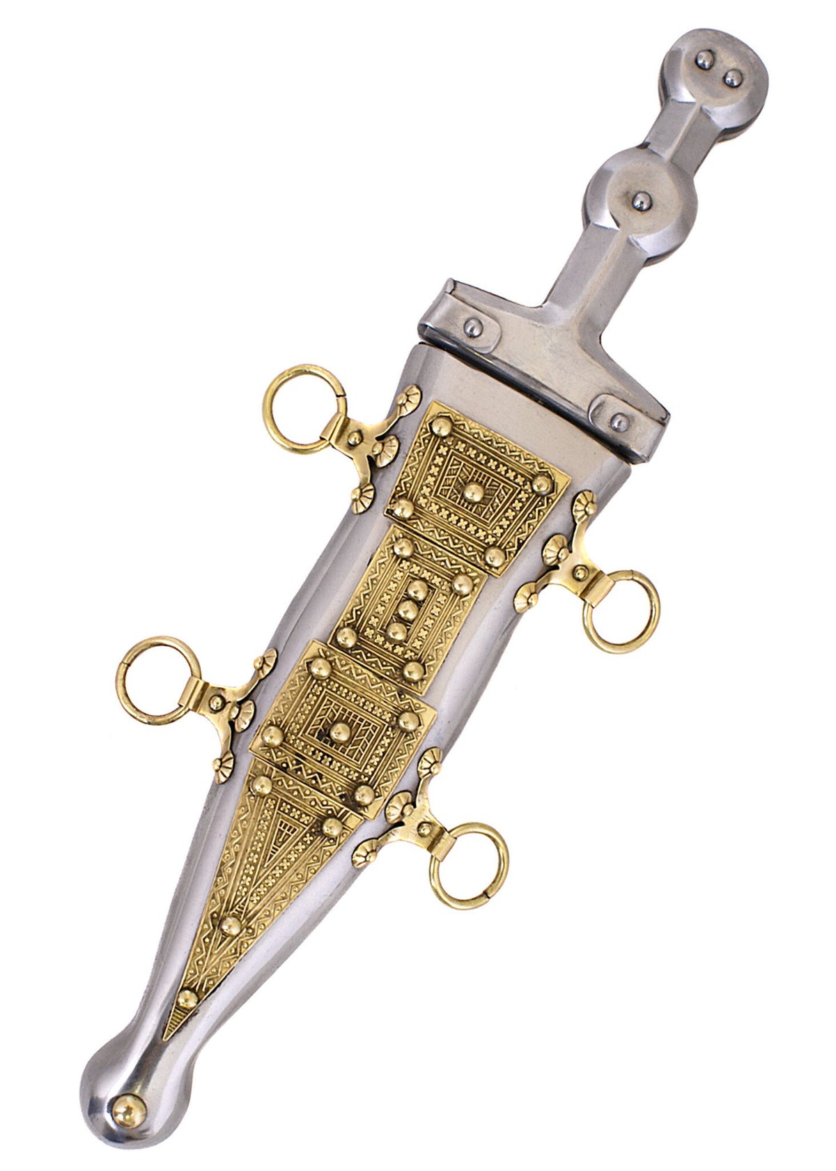 1st century pugio, type 1, semi-sharp