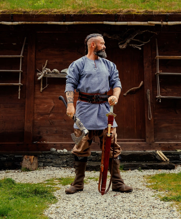 Viking tunic Torsten, blue