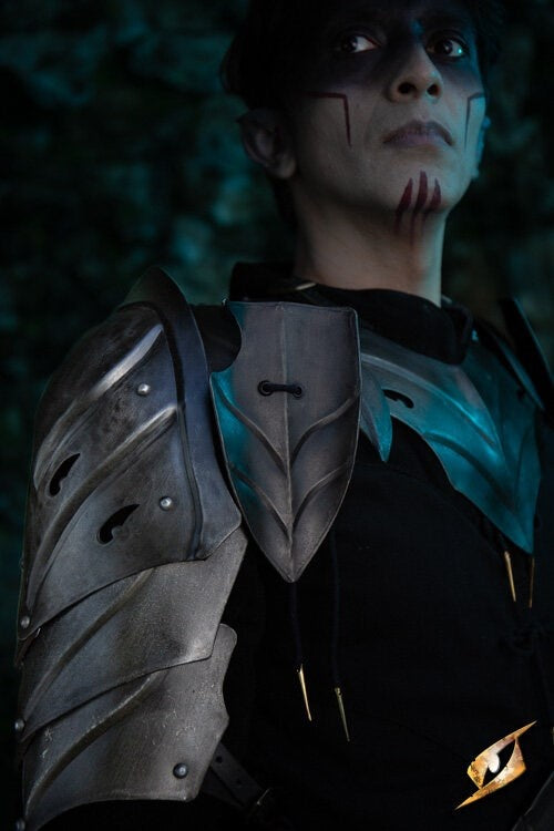 Pauldrons Dark Elven Eventide, 1 mm