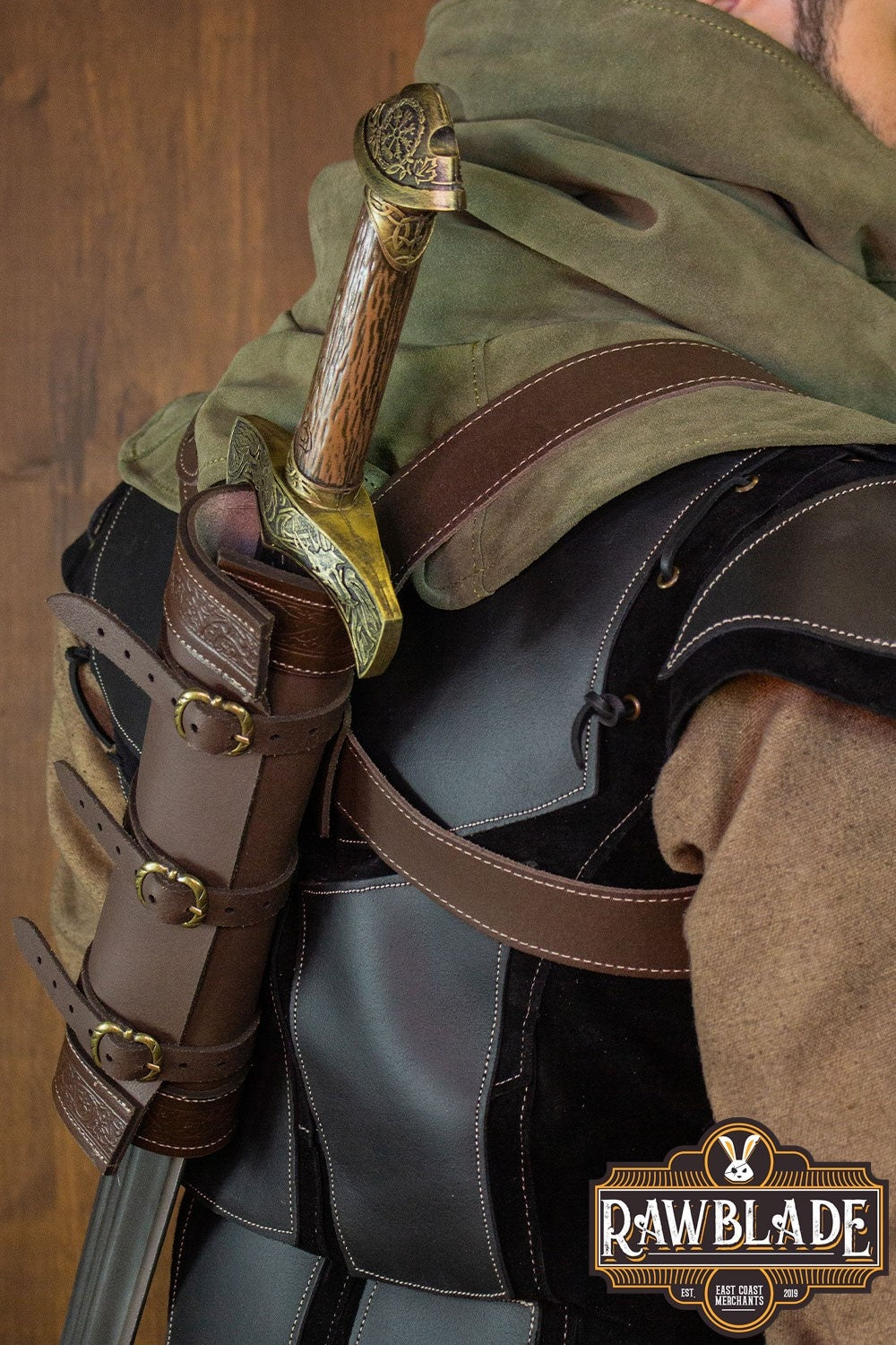 Astrid Back Scabbard - Brown