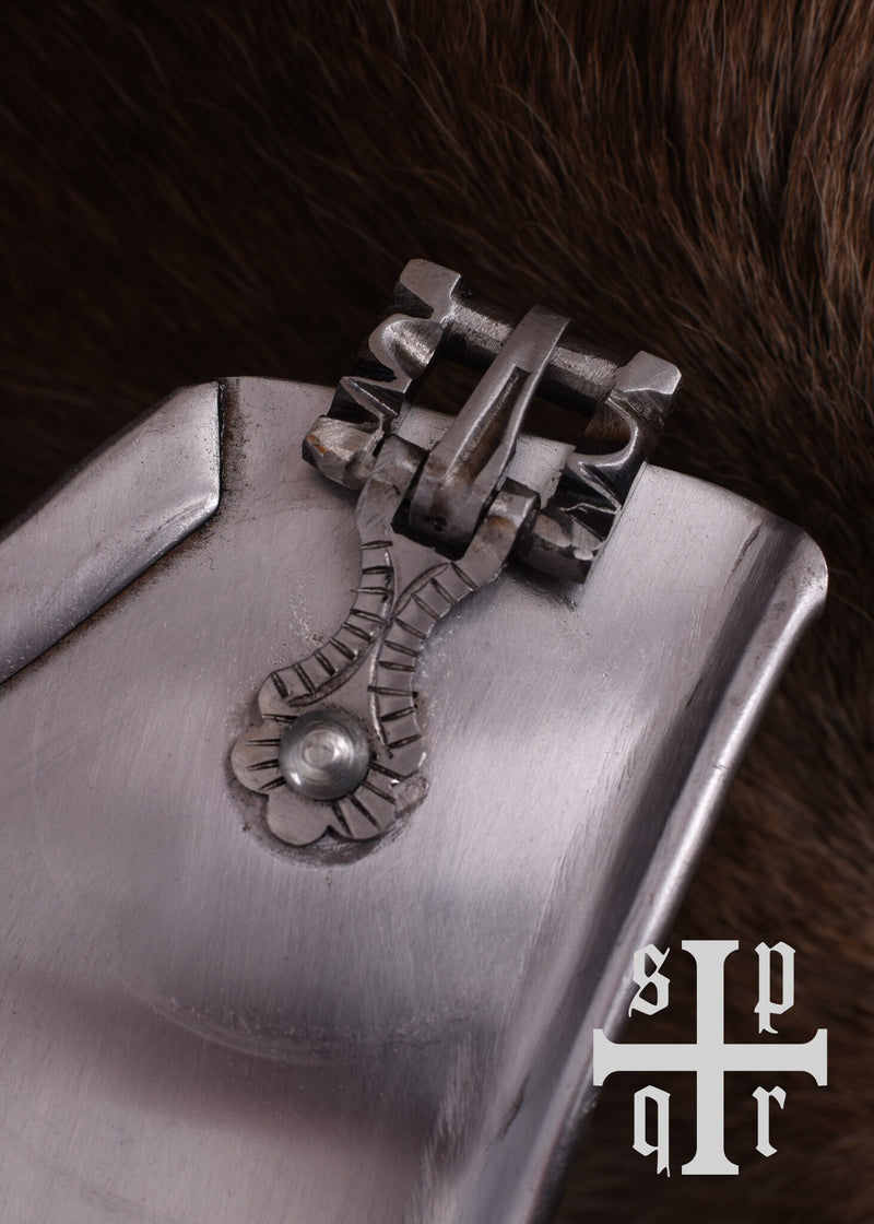 Tyskt gotiskt 1400-tal bröstharnesk, 1,2 mm