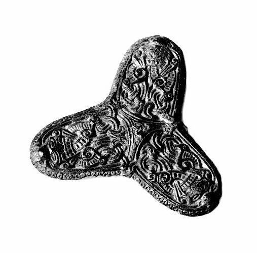 Viking brooch Tranby, bronze