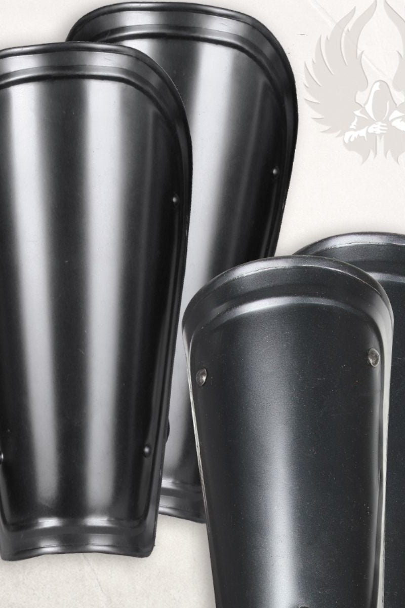 Adam Bracers and Greaves, bronze finish, 1.2 mm