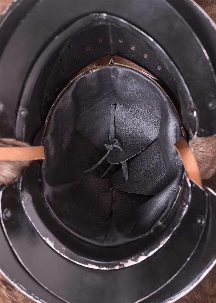 Early 16th century closed helm, 1–1.2 mm