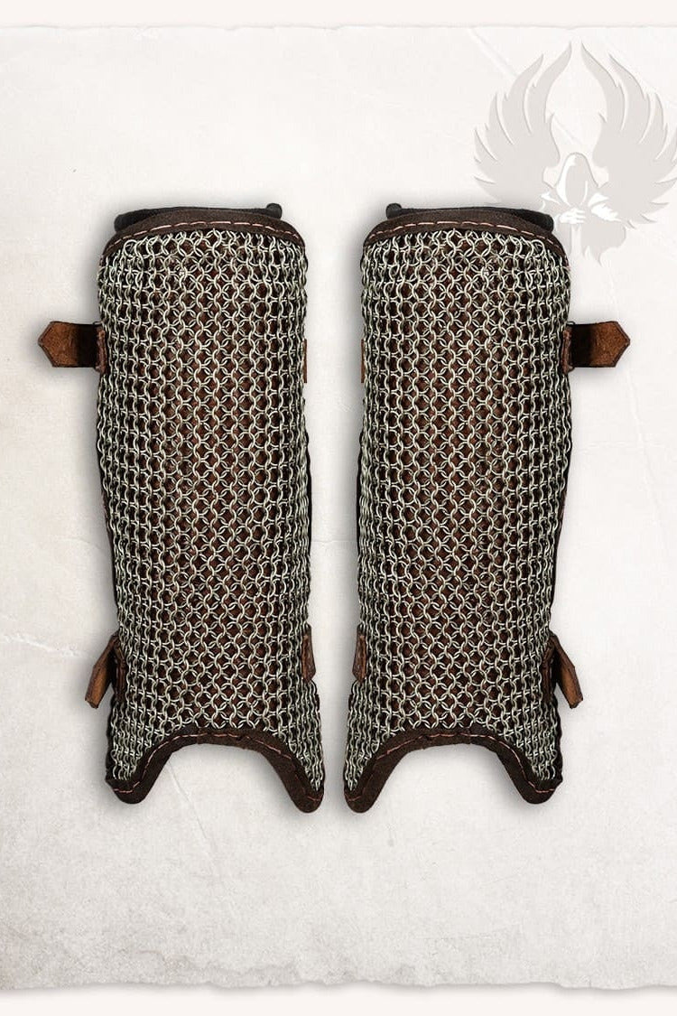 Chainmail greaves Connor, 8 mm