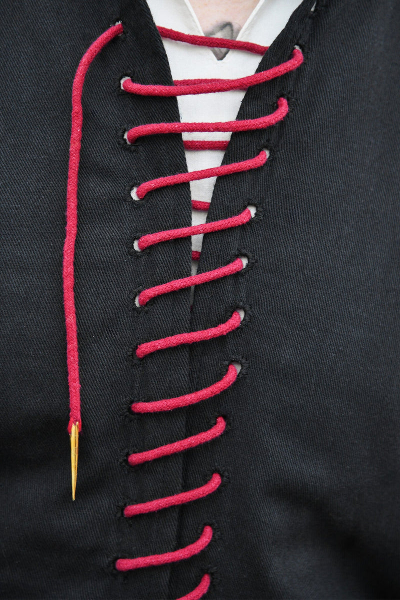 Arming doublet del XV secolo Bernhard, nero