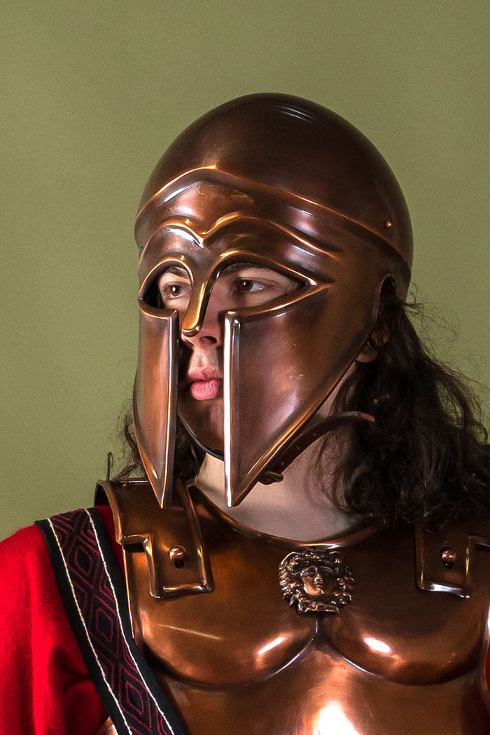 Corinthic-Italic helmet bronzed, 1.3 mm