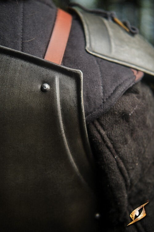 Chest and Backplate Scout, black, 1 mm