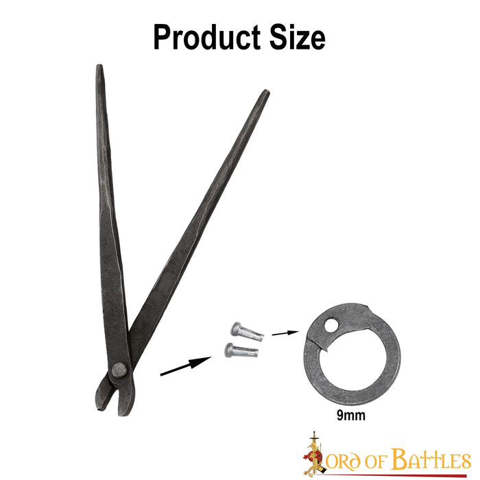 Chainmail riveting pliers 8-9 mm