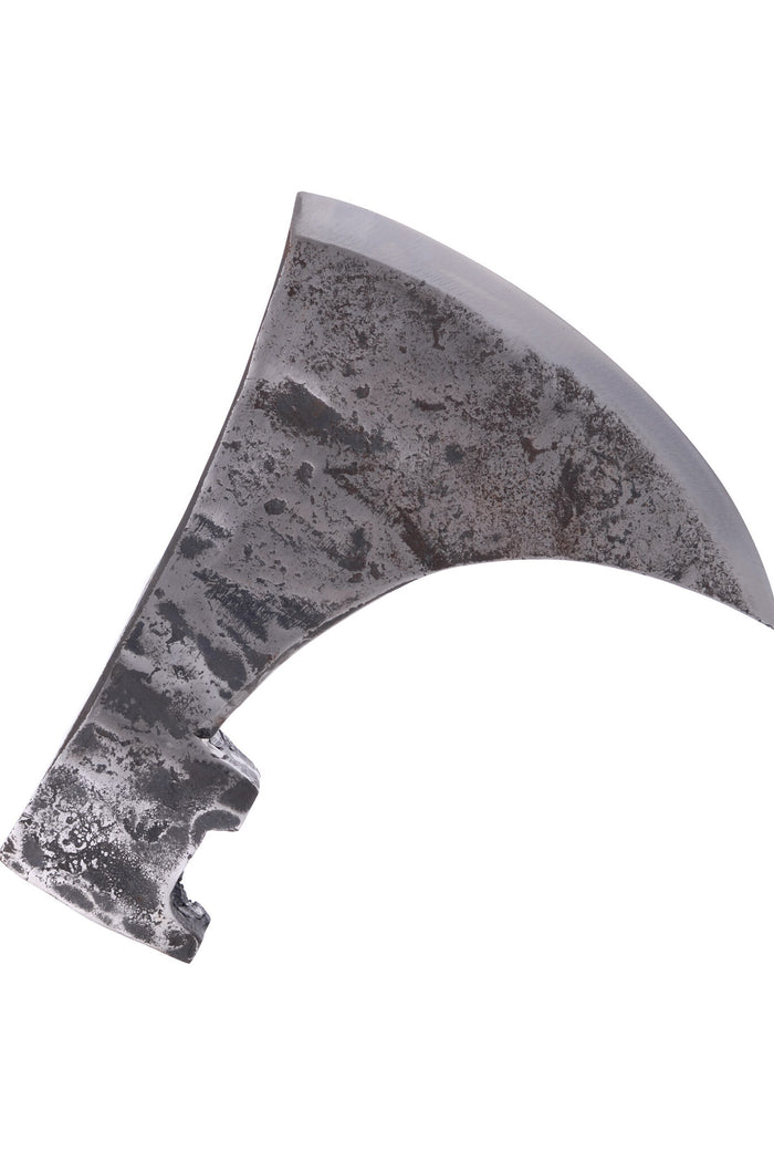 Viking bearded axe blade skeggox, 19 cm, type B, semi-sharp
