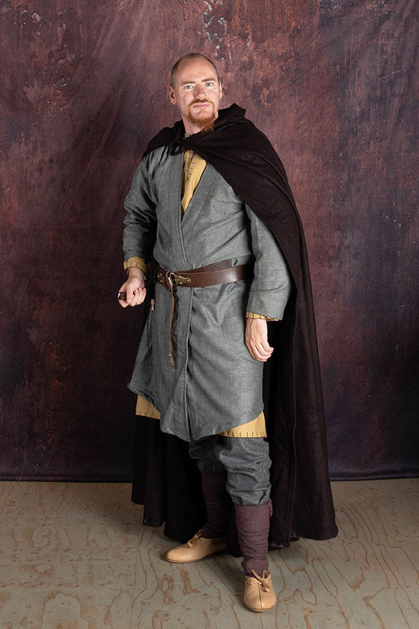 Cloak Hibernus, brown, wool blend