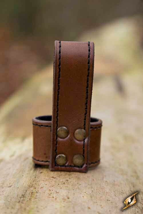 LARP basmodell dolkhållare, brun