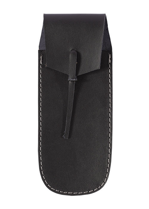 Medieval cutlery set with leather pouch