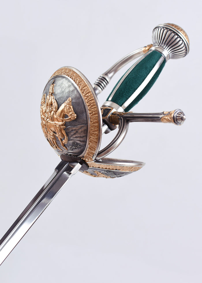 Don Quixote sword, semi-sharp