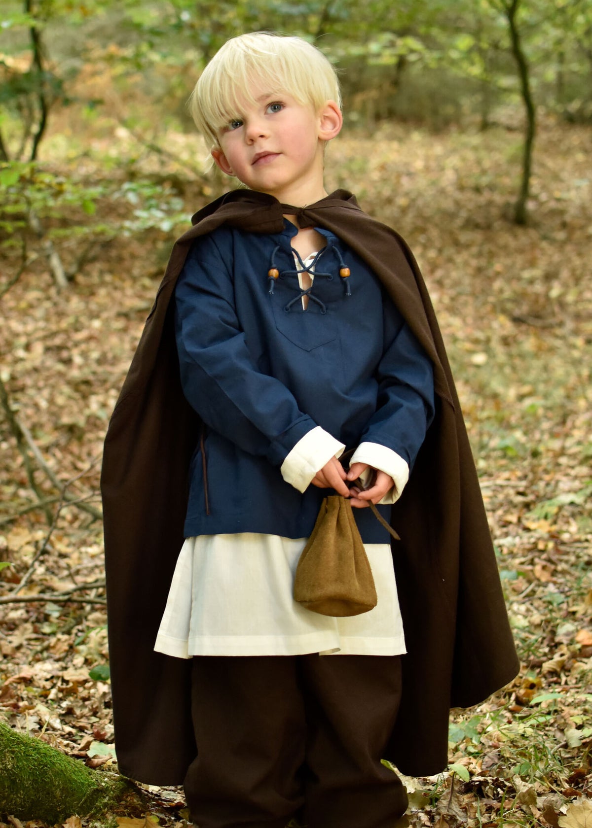 Kids cloak Arthur, brown