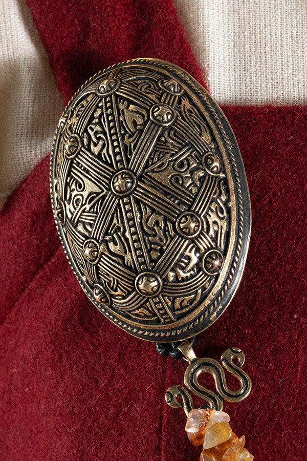Tortoise brooch Oseberg, bronze, price per piece