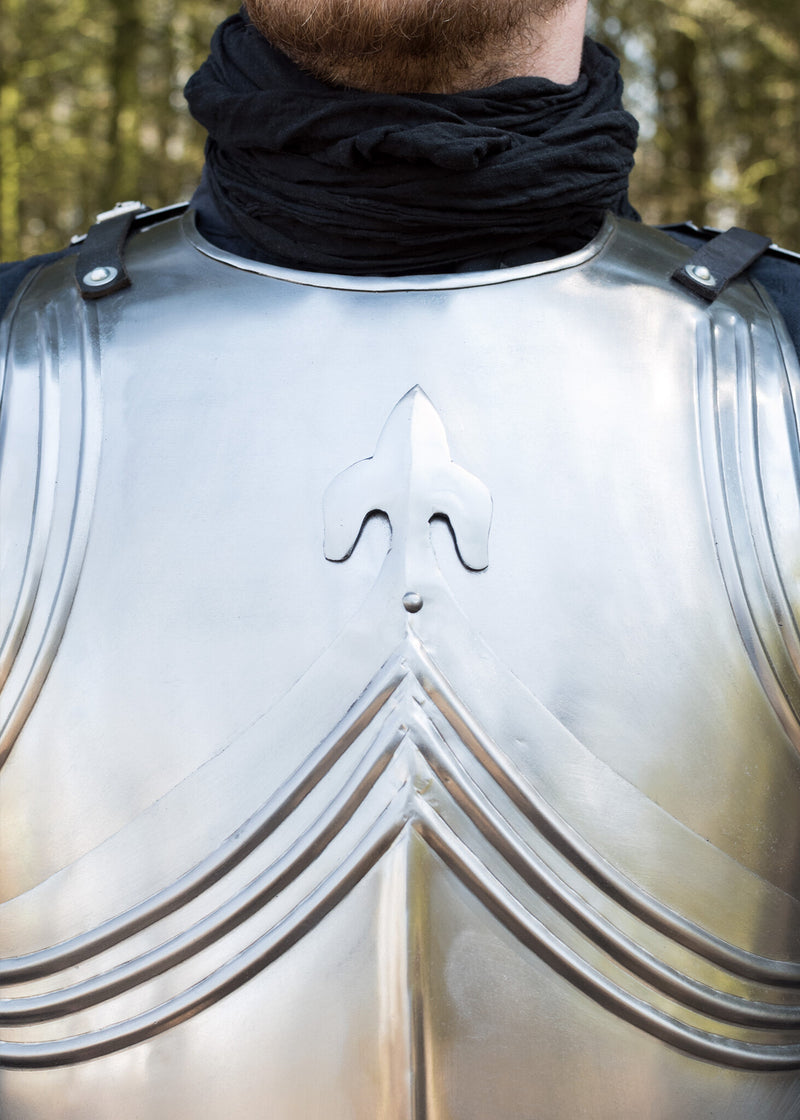 Gothic cuirass with tassets, 1–1.2 mm